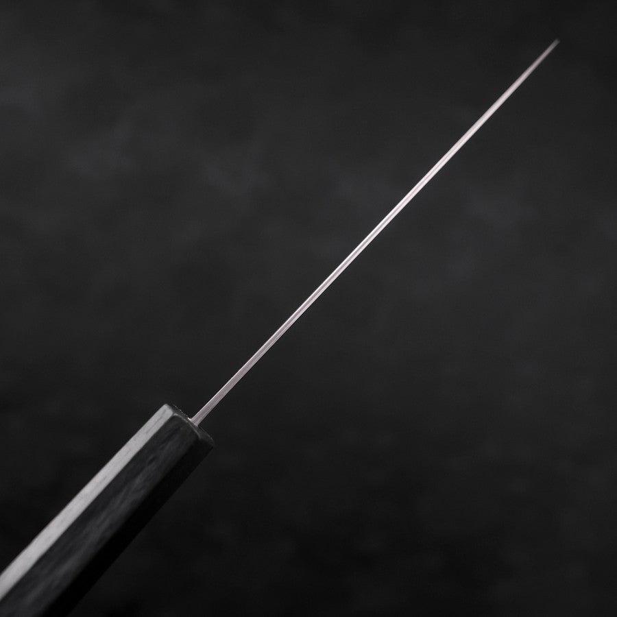 Petty AUS-10 Wave Nickel Damascus Dark Blue Urushi Handle 135mm