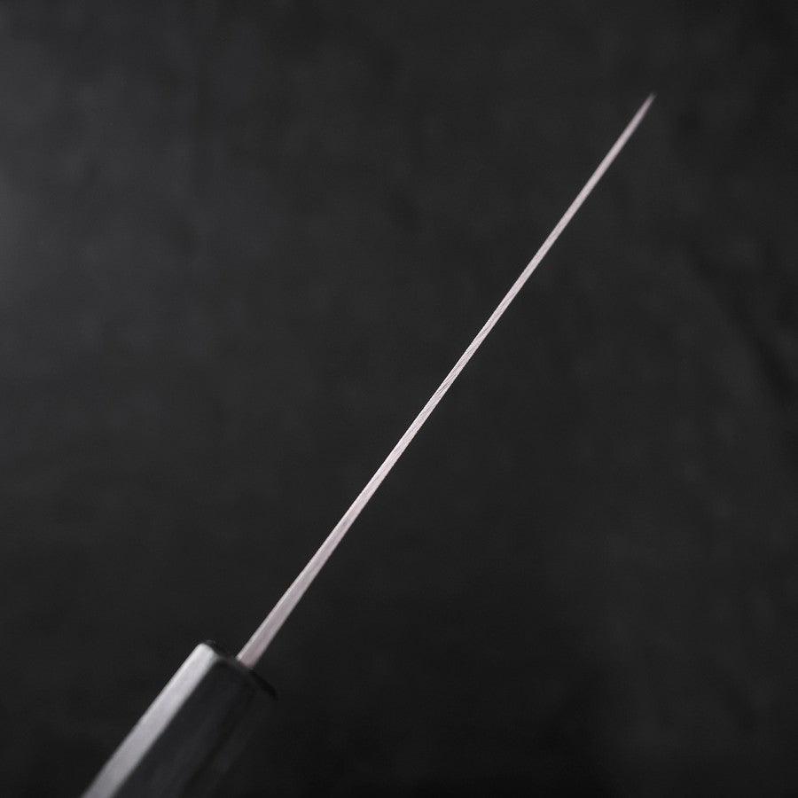 Petty Blue Steel #1 Stainless Clad Kurouchi Dark Blue Urushi Handle 150mm