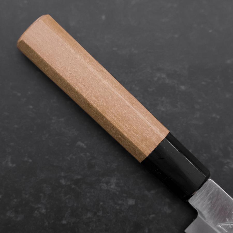 Petty Blue Steel #1 Stainless Clad Polished Buffalo Magnolia Handle 150mm