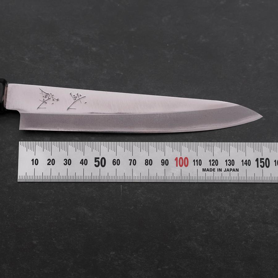 Petty Blue Steel #1 Stainless Clad Polished Buffalo Magnolia Handle 150mm