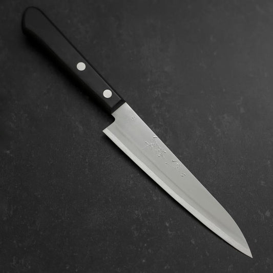 Petty Blue Steel #2 Polished Western Black Handle 150mm