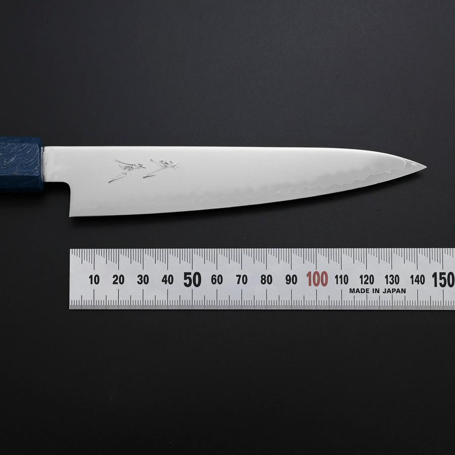 Petty Chromax Polished Blue Urushi Handle 150mm