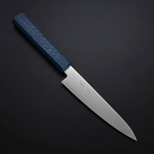 Petty Chromax Polished Blue Urushi Handle 150mm