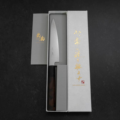 Petty Chromax Polished Buffalo Ebony Handle 150mm