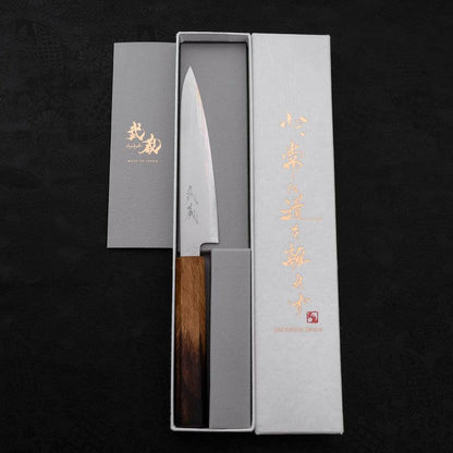 Petty Chromax Polished Yaki Urushi Handle 150mm