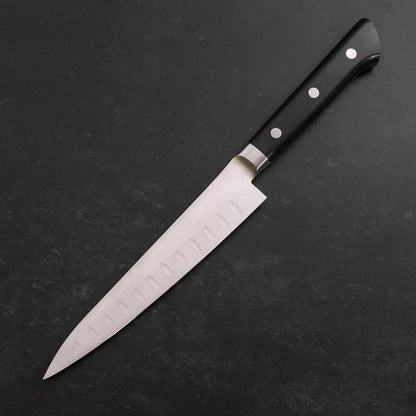 Petty Molybdenum Polished Dimples Western Black Handle 150mm