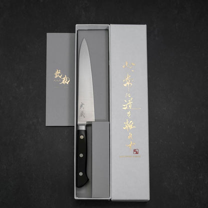 Petty Molybdenum Polished Western Black Handle 150mm