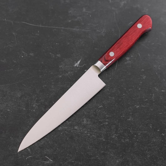 Petty Molybdenum Polished Western Red Handle 120mm