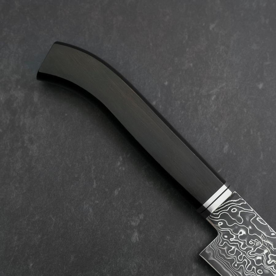 Petty SG-2 Black Damascus Western Ebony Handle 155mm