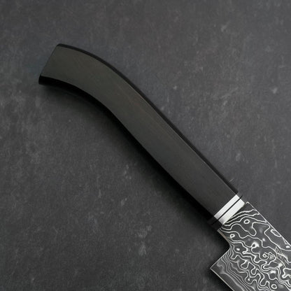 Petty SG-2 Black Damascus Western Ebony Handle 155mm