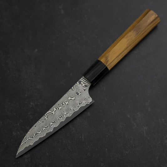Petty SG-2 Damascus Buffalo Teak Handle 120mm