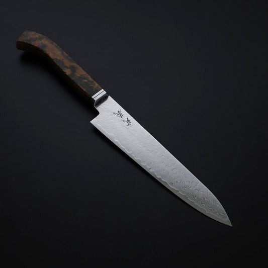 Petty SG-2 Damascus Western Golden Ebony Handle 155mm