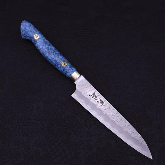 Petty SG-2 Tsuchime Turquoise Blue Handle 150mm