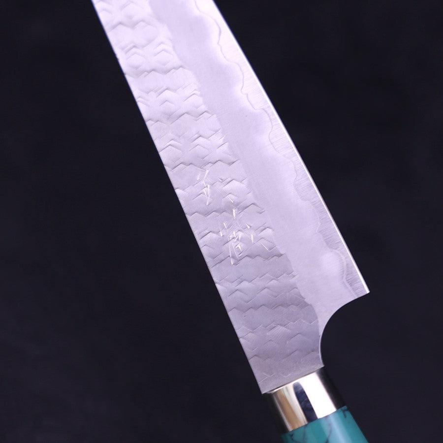 Petty SG-2 Tsuchime Turquoise Green Handle 150mm