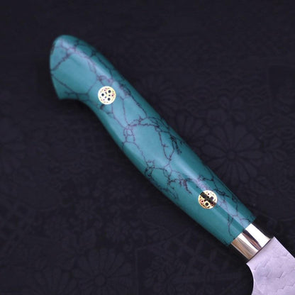 Petty SG-2 Tsuchime Turquoise Green Handle 150mm