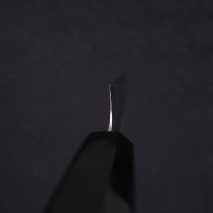 Petty SLD Wave Nickel Damascus Buffalo Ebony Handle 90mm