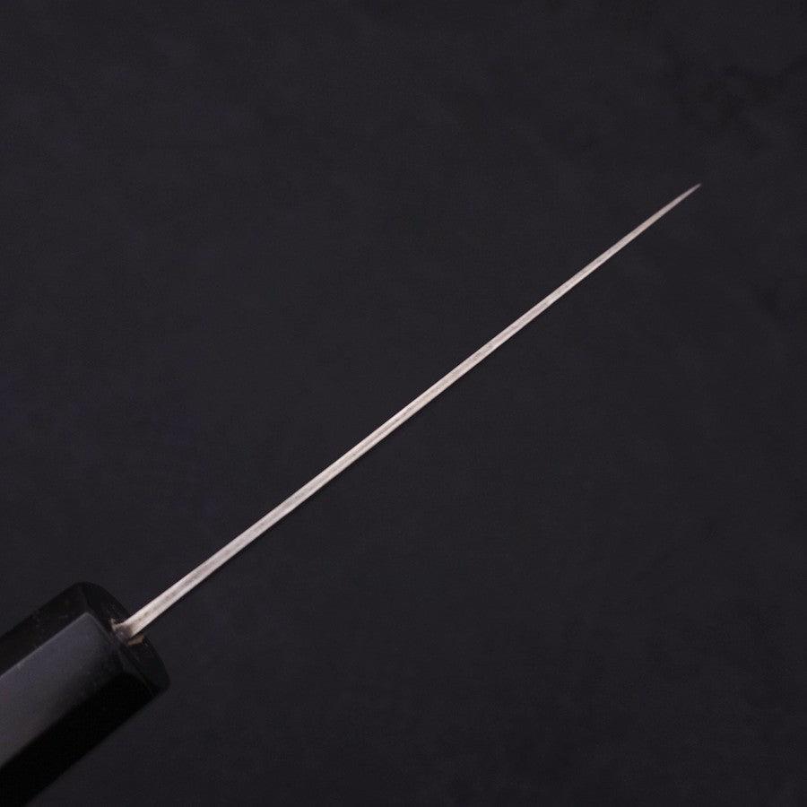 Petty SLD Wave Nickel Damascus Buffalo Ebony Handle 90mm