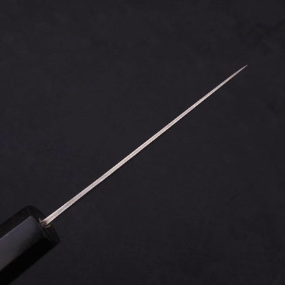 Petty SLD Wave Nickel Damascus Buffalo Ebony Handle 90mm