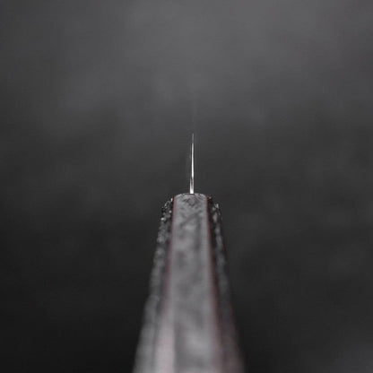 Petty SLD Wave Nickel Damascus Silver Pattern Urushi Handle 135mm