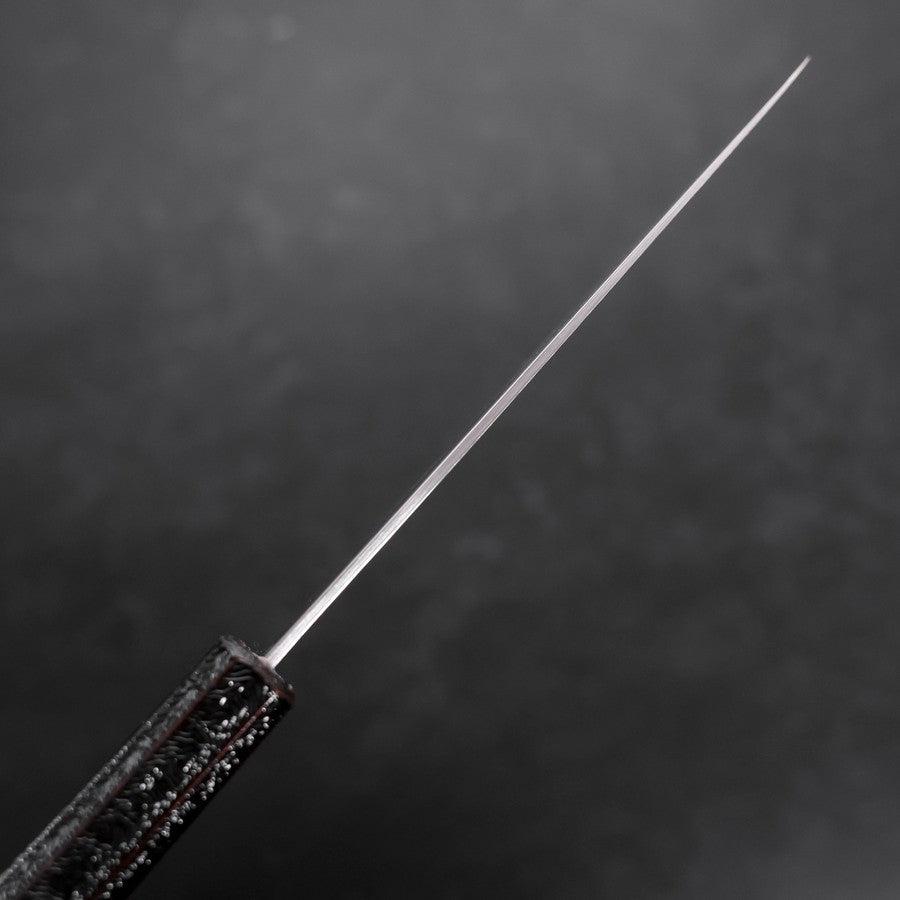 Petty SLD Wave Nickel Damascus Silver Pattern Urushi Handle 135mm