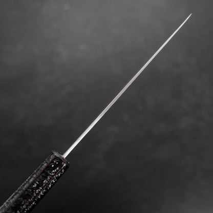 Petty SLD Wave Nickel Damascus Silver Pattern Urushi Handle 135mm