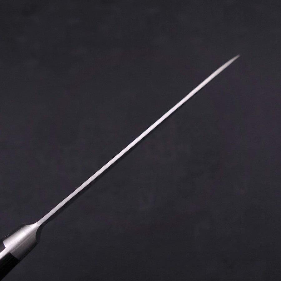 Petty Silver Steel #3 Nashiji Western Black Handle 135mm