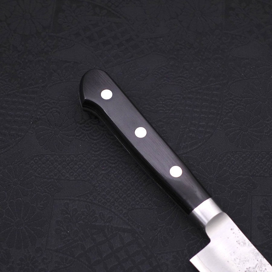 Petty Silver Steel #3 Nashiji Western Black Handle 135mm