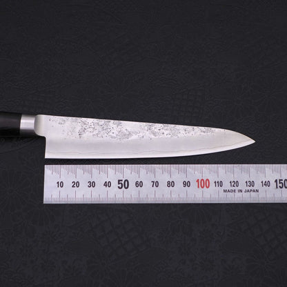 Petty Silver Steel #3 Nashiji Western Black Handle 135mm