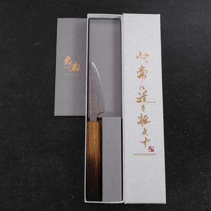 Petty Silver Steel #3 Nashiji Yaki Urushi Handle 85mm