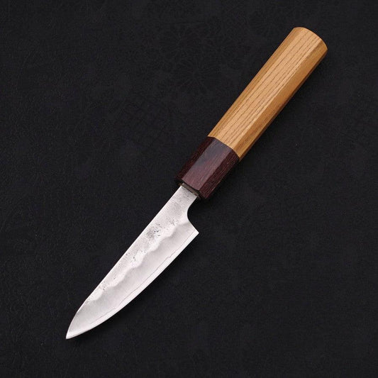 Petty Silver Steel #3 Nashiji Zelkova Handle 80mm