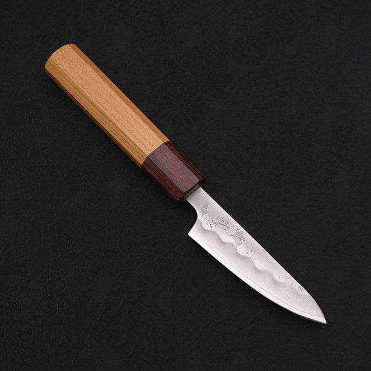 Petty Silver Steel #3 Nashiji Zelkova Handle 80mm