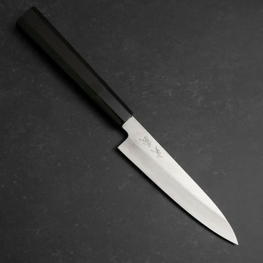 Petty Silver Steel #3 Polished Buffalo Ebony Handle 140mm