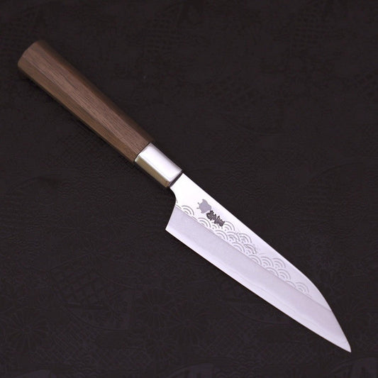 Petty Silver Steel #3 Walnut Hamachidori Handle 135mm