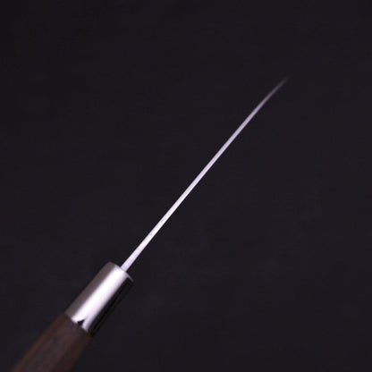 Petty Silver Steel #3 Walnut Ichimatsu Handle 135mm