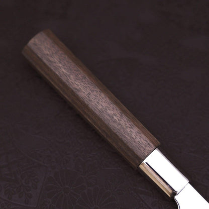 Petty Silver Steel #3 Walnut Ichimatsu Handle 135mm