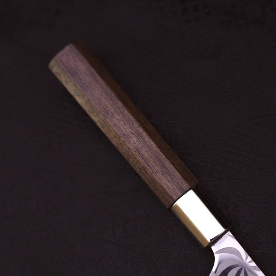 Petty Silver Steel #3 Walnut Kemanmon Handle 135mm