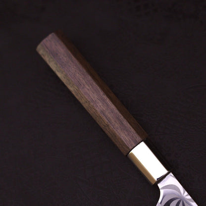 Petty Silver Steel #3 Walnut Kemanmon Handle 135mm