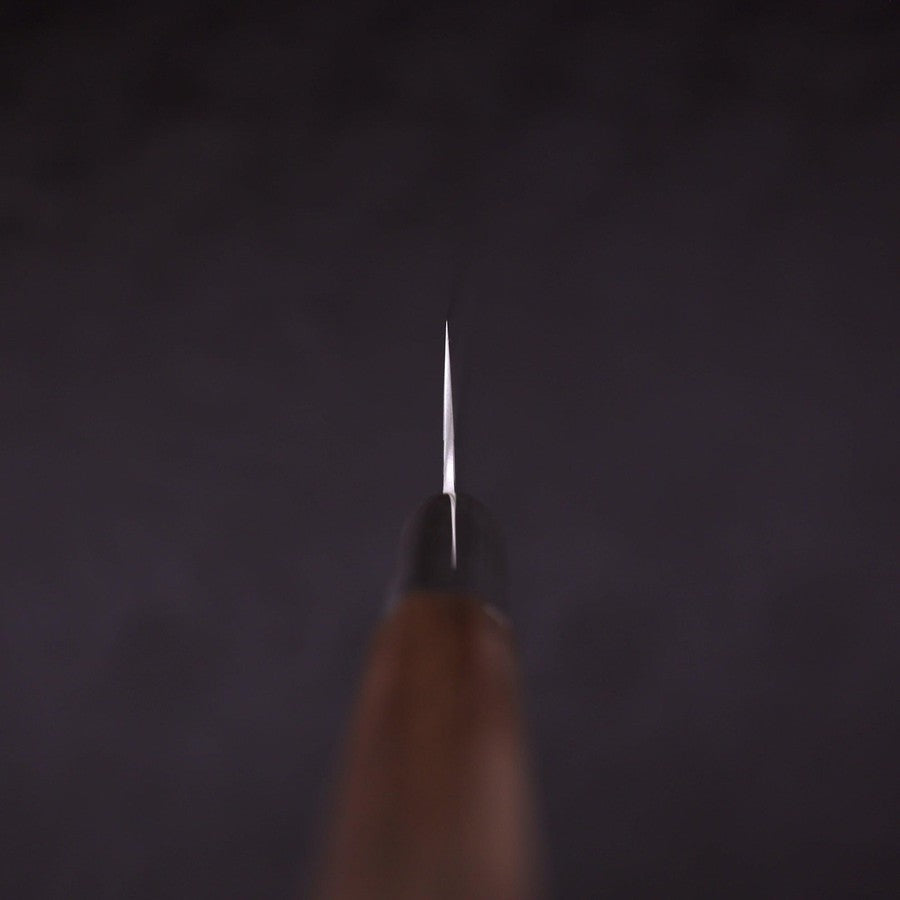 Petty Silver Steel #3 Walnut Kiku Handle 135mm
