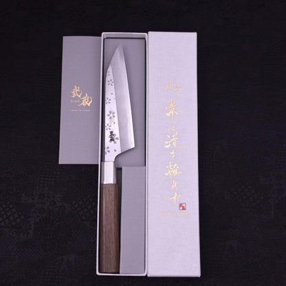 Petty Silver Steel #3 Walnut Sakura Handle 135mm