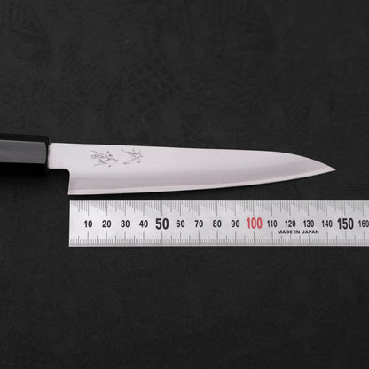 Petty Stainless Clad Blue Super Polished Shitan Handle 150mm