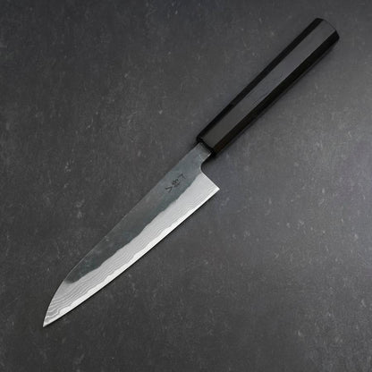 Petty V-Toku 2 Kurouchi Damascus Buffalo Ebony Handle 145mm
