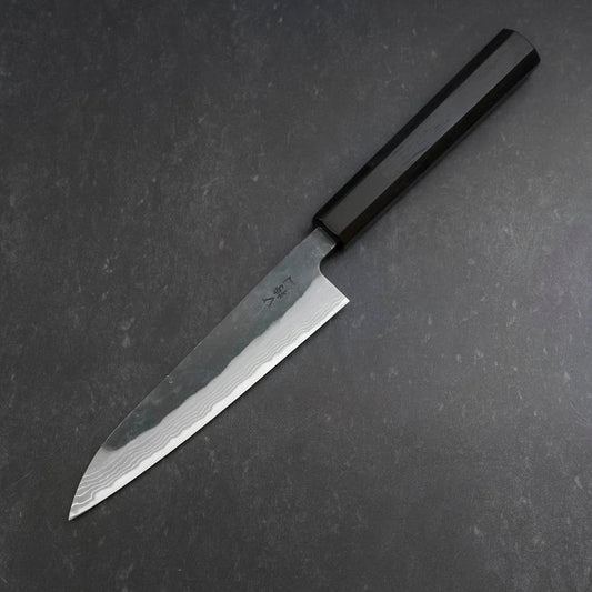Petty V-Toku 2 Kurouchi Damascus Buffalo Ebony Handle 145mm