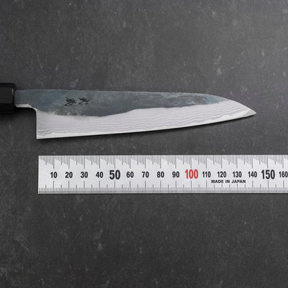 Petty V-Toku 2 Kurouchi Damascus Buffalo Ebony Handle 145mm