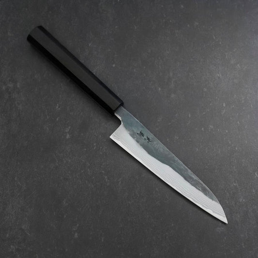 Petty V-Toku 2 Kurouchi Damascus Buffalo Ebony Handle 145mm