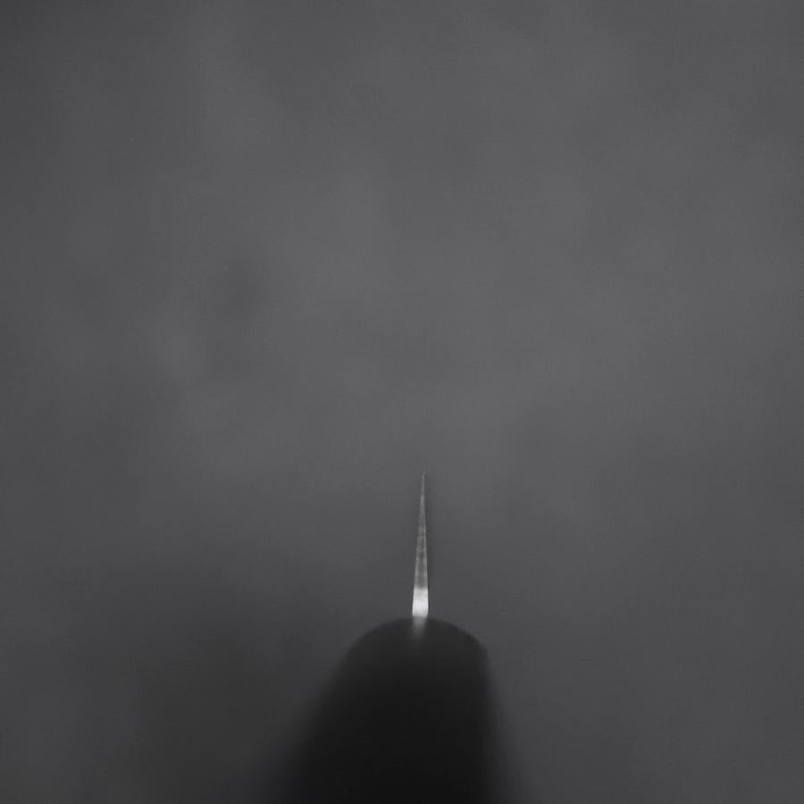 Petty VG-1 Polished Western Black Handle 145mm (Tsuba-nashi)