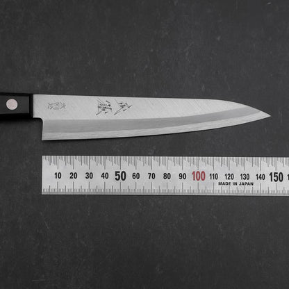 Petty VG-1 Polished Western Black Handle 145mm (Tsuba-nashi)