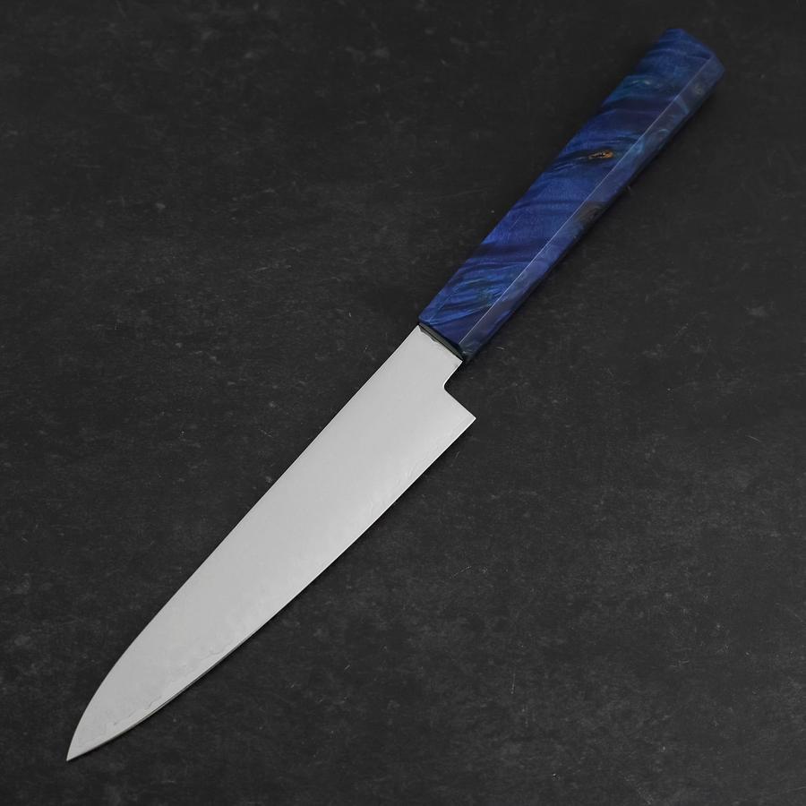 Petty VG-10 Damascus Blue Birch Handle 150mm