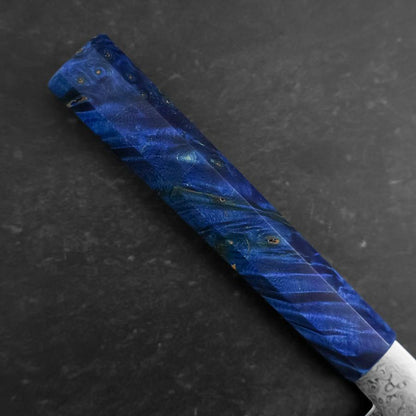 Petty VG-10 Damascus Blue Birch Handle 150mm