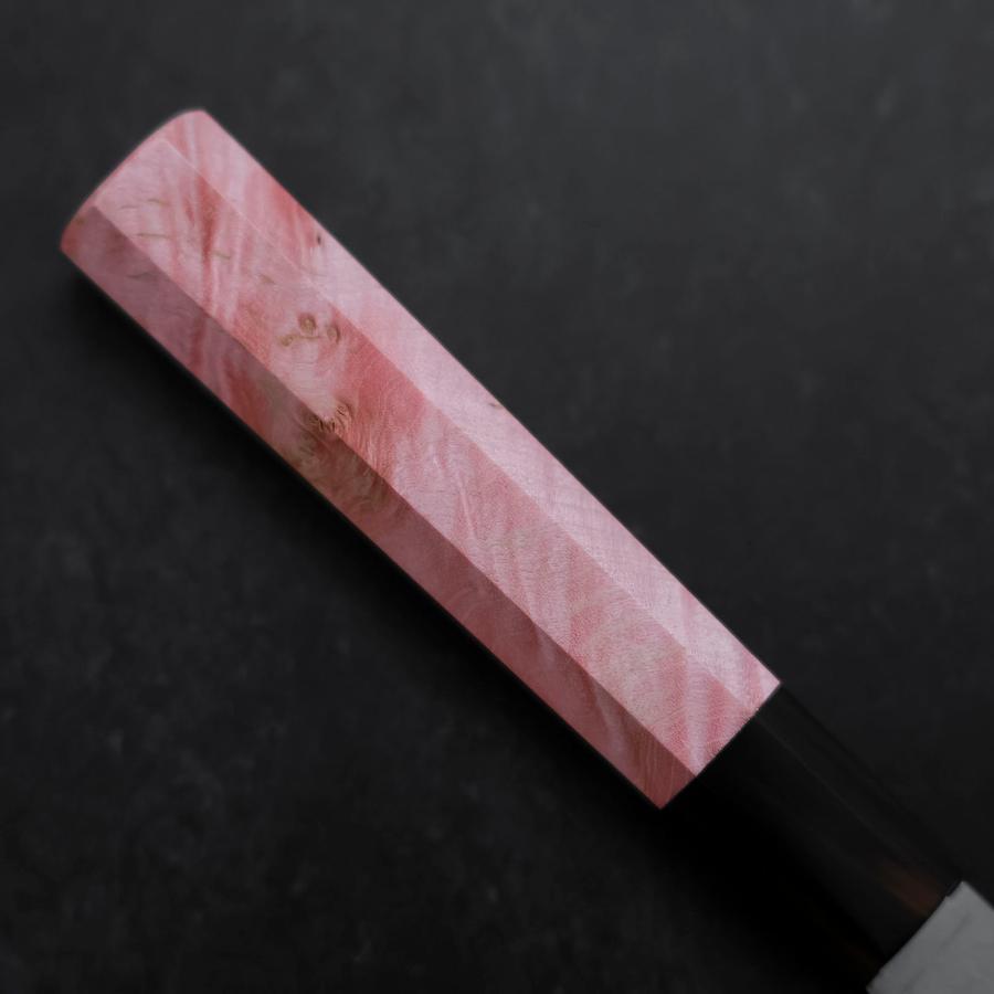 Petty VG-10 Damascus Buffalo Dark Pink Maple Handle 150mm