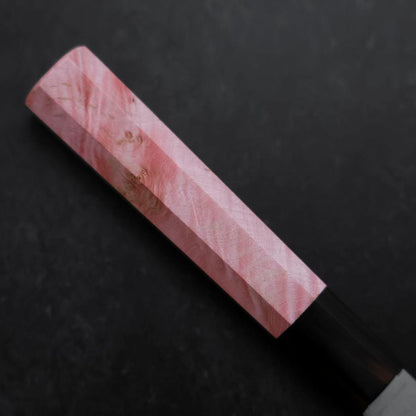 Petty VG-10 Damascus Buffalo Dark Pink Maple Handle 150mm